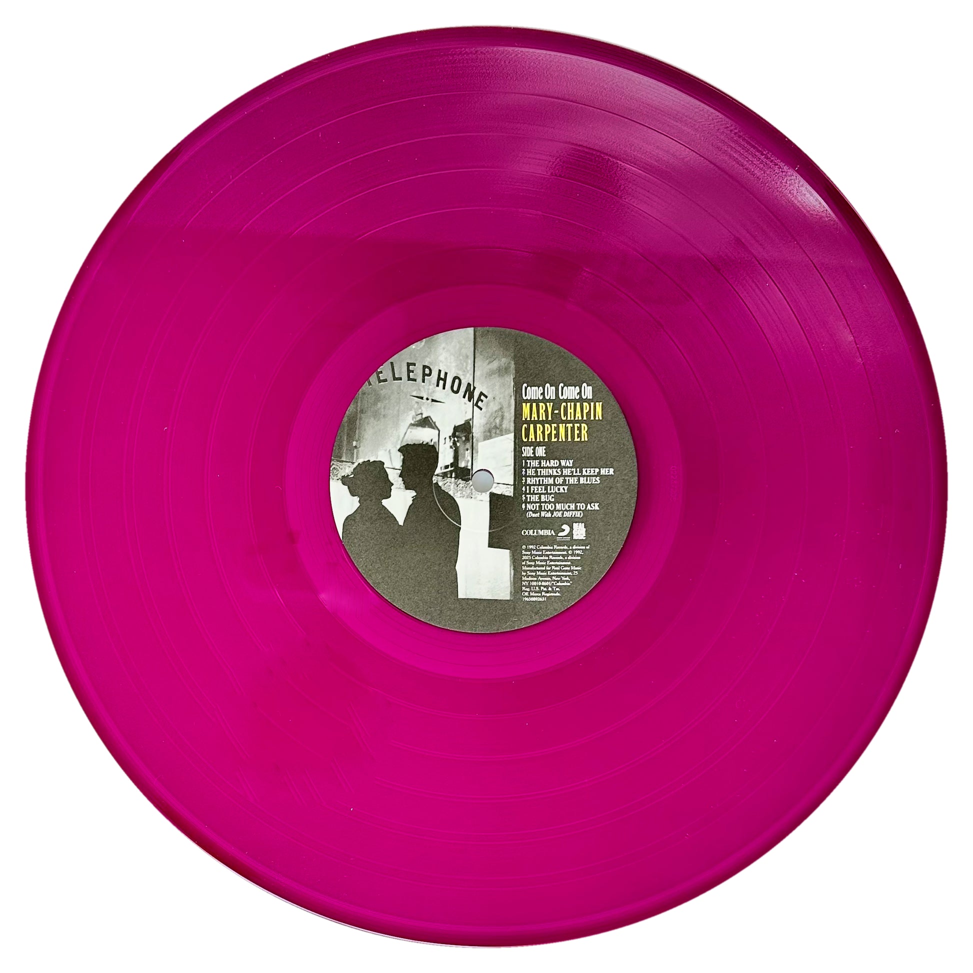 Mary Chapin Carpenter Come On Come On Vinyl