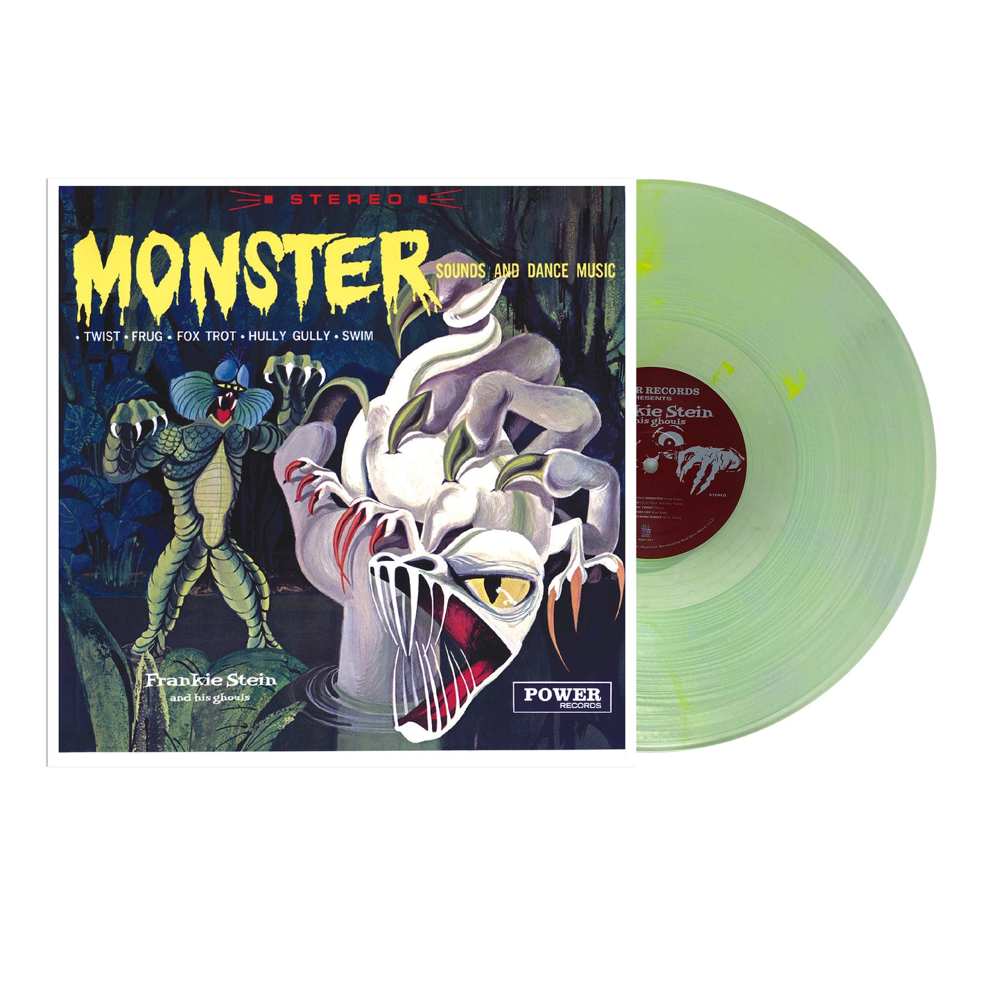 Frankie Stein and His Ghouls Monster Sounds and Dance Music LP Pack Shot