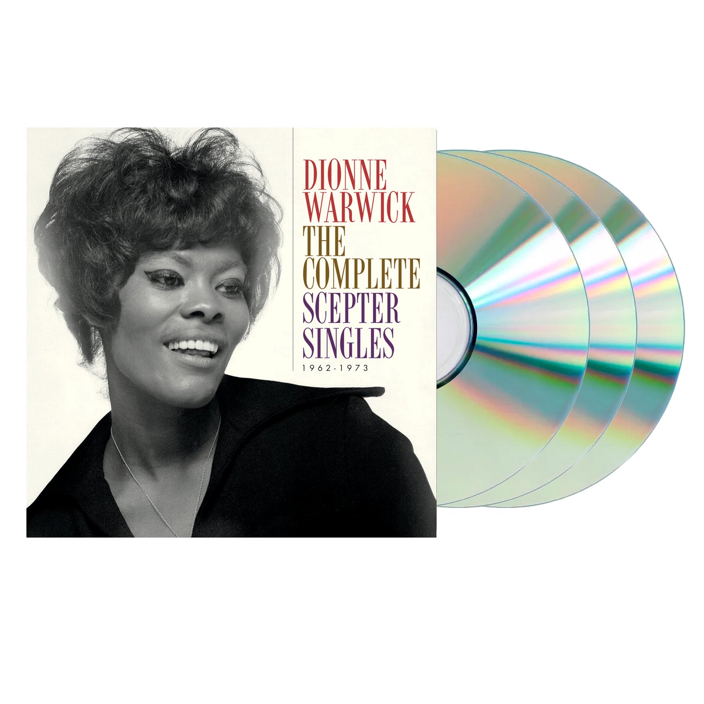 Dionne Warwick The Complete Scepter Singles 1962-1973 3-CD Set