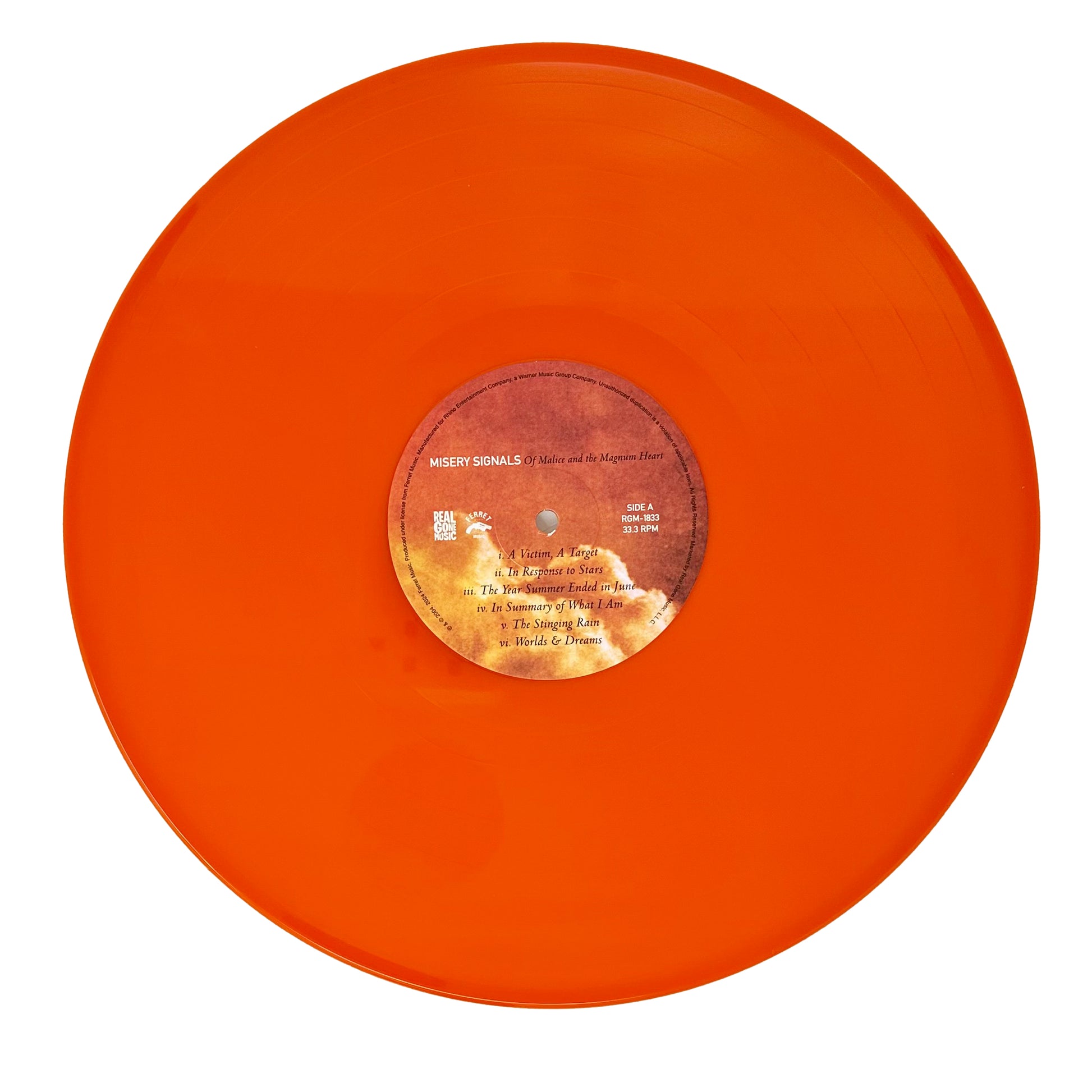 Misery Signals Of Malice and the Magnum Heart LP vinyl