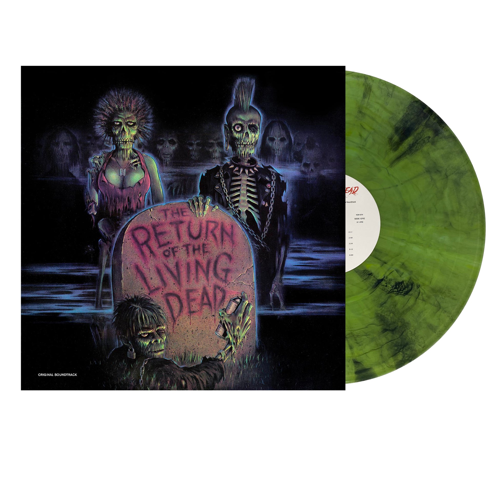 THE RETURN OF THE LIVING DEAD Original Soundtrack Vinyl Record