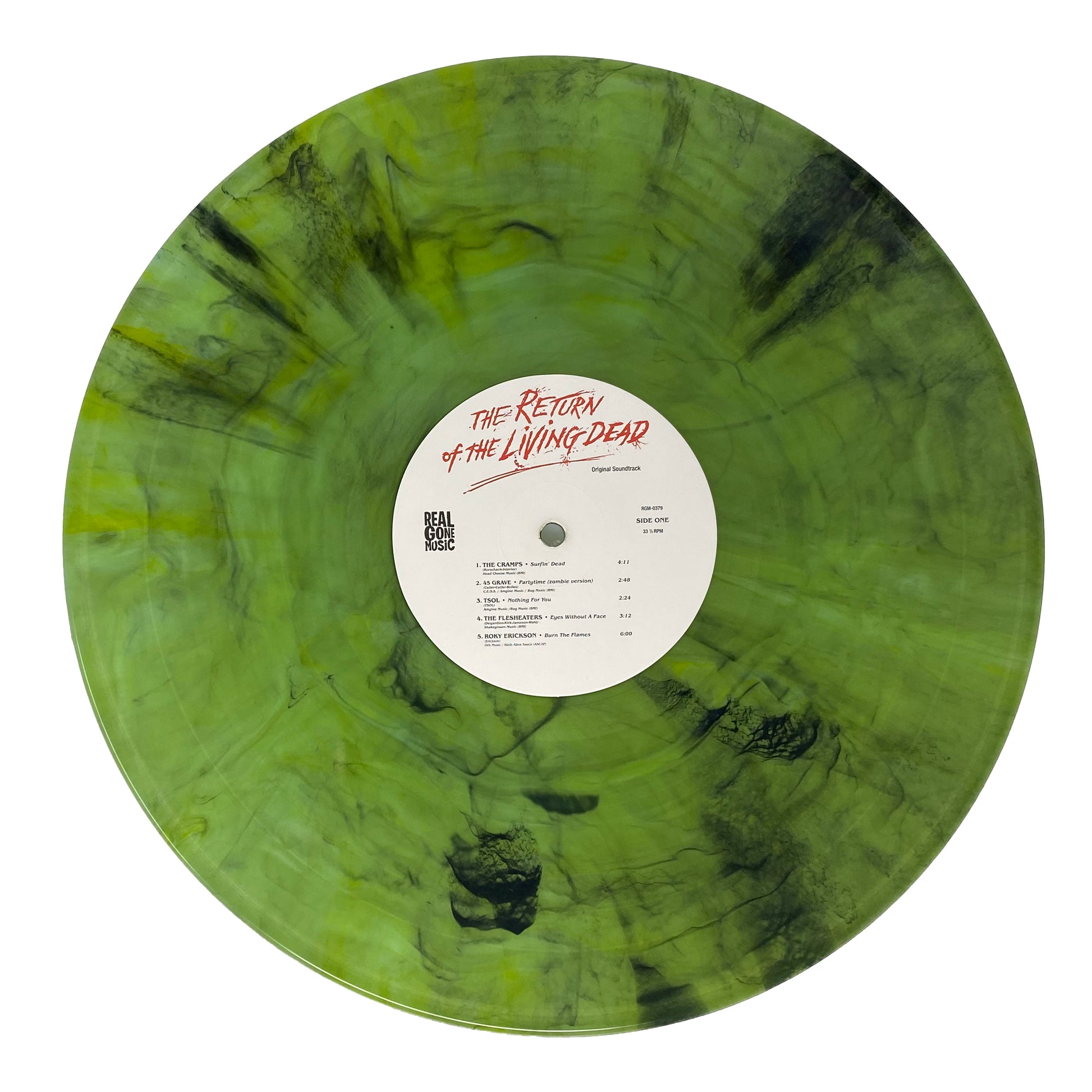 THE RETURN OF THE LIVING DEAD Original Soundtrack Vinyl Record Toxic Waste