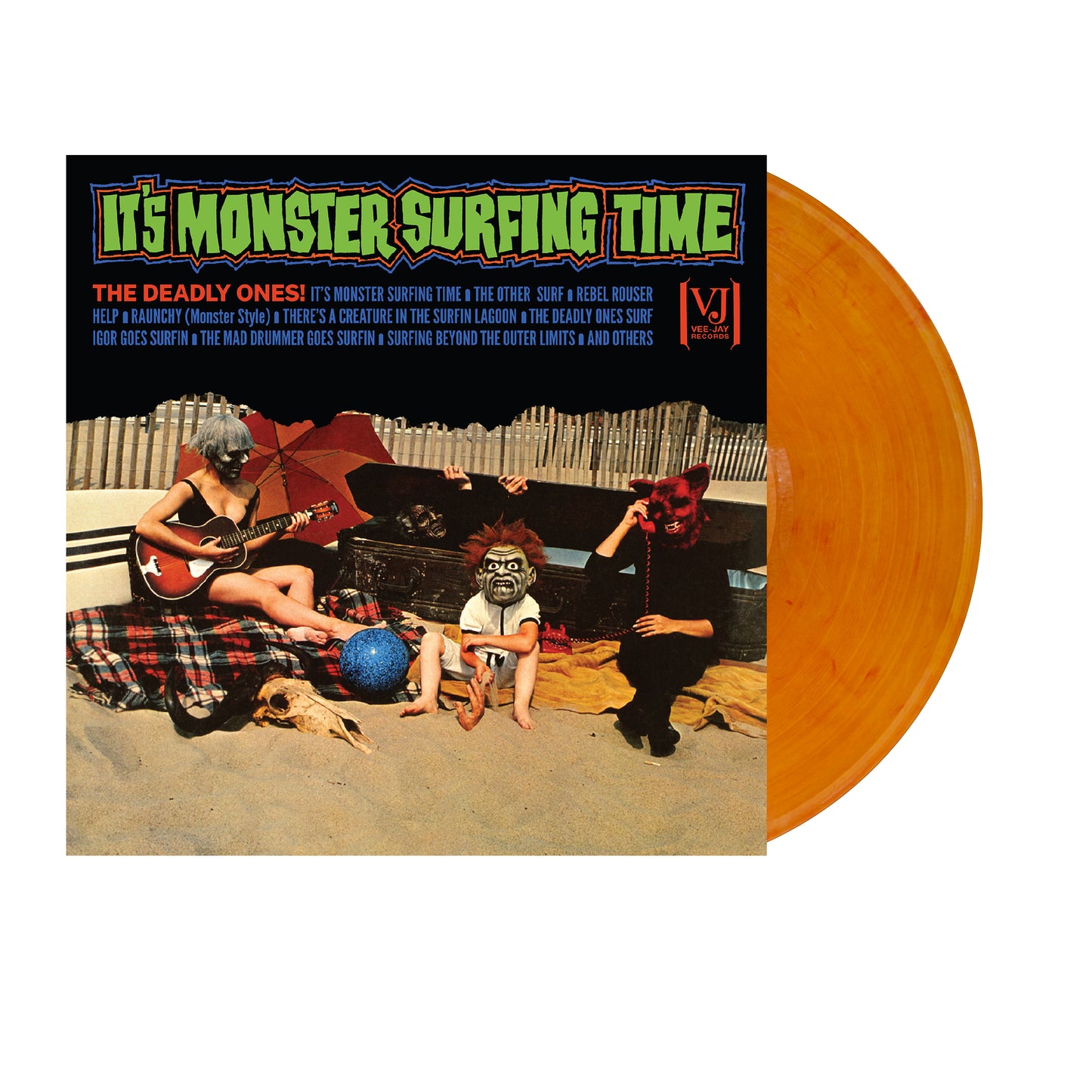 The Deadly Ones It's Monster Surfing Time (All-Analog) Vinyl