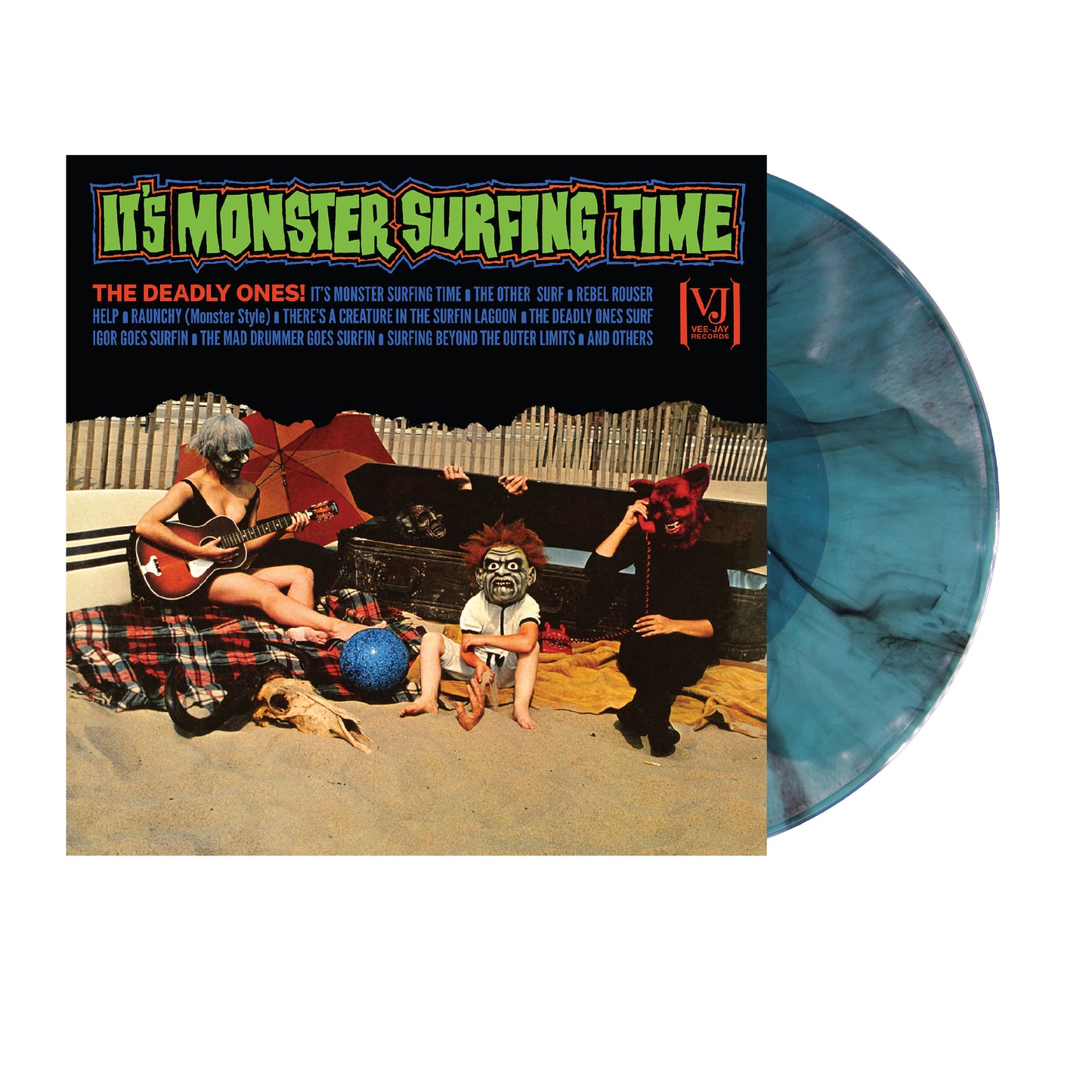 The Deadly Ones It's Monster Surfing Time (All-Analog) Vinyl