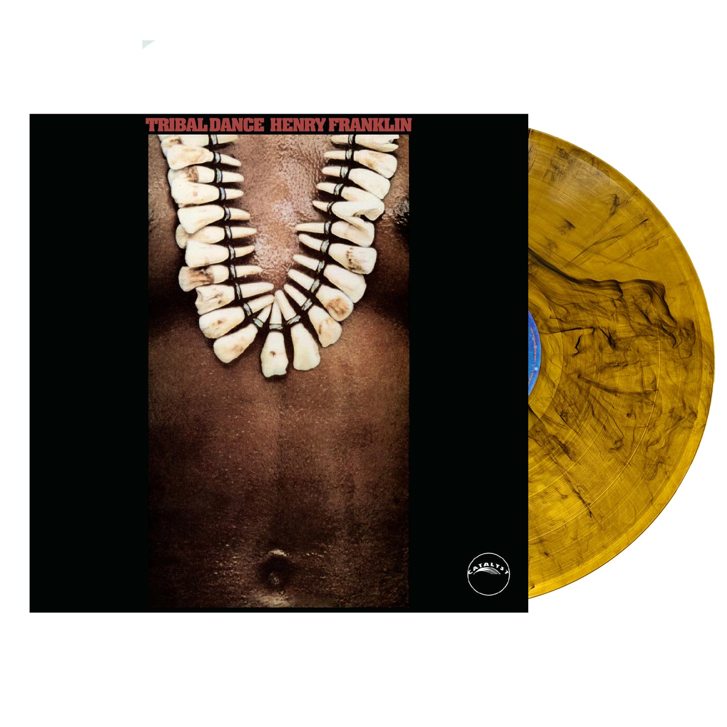 Henry Franklin Tribal Dance LP Orange Black Pack Shot