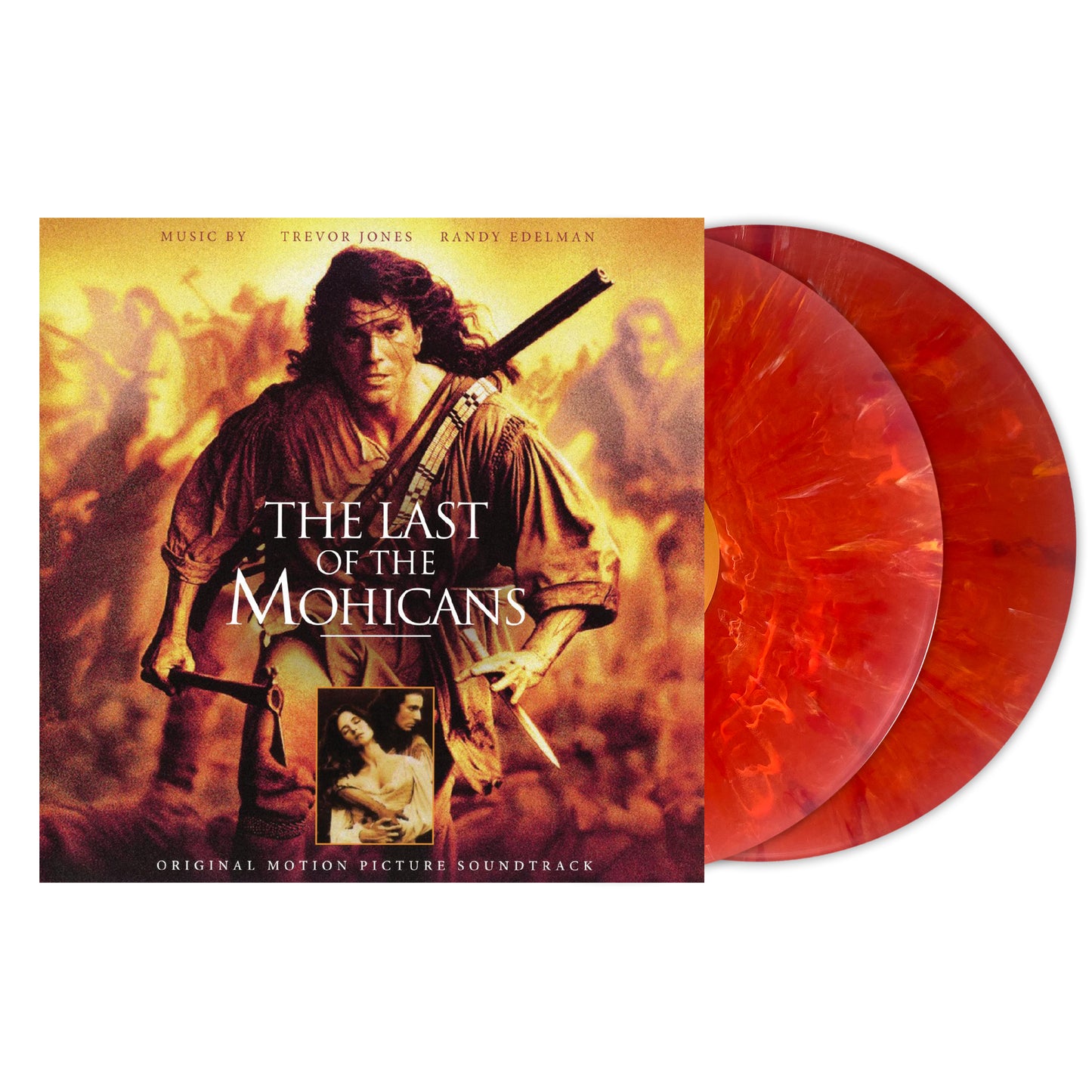 Trevor Jones & Randy Edelman Last of the Mohicans OST Soundtrack (2-LP Set) Vinyl