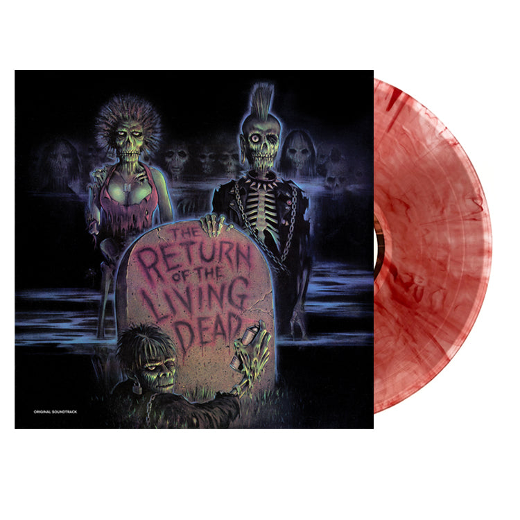 THE RETURN OF THE LIVING DEAD Original Soundtrack Vinyl Record LP