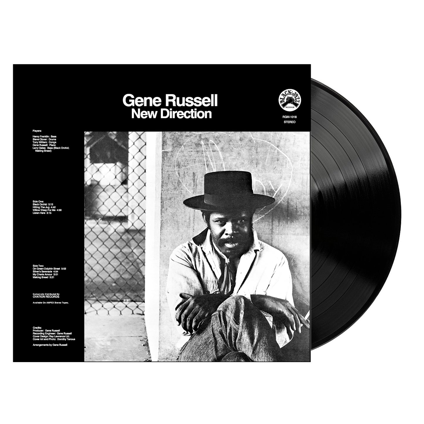 Gene Russell New Direction Pack Shot LP