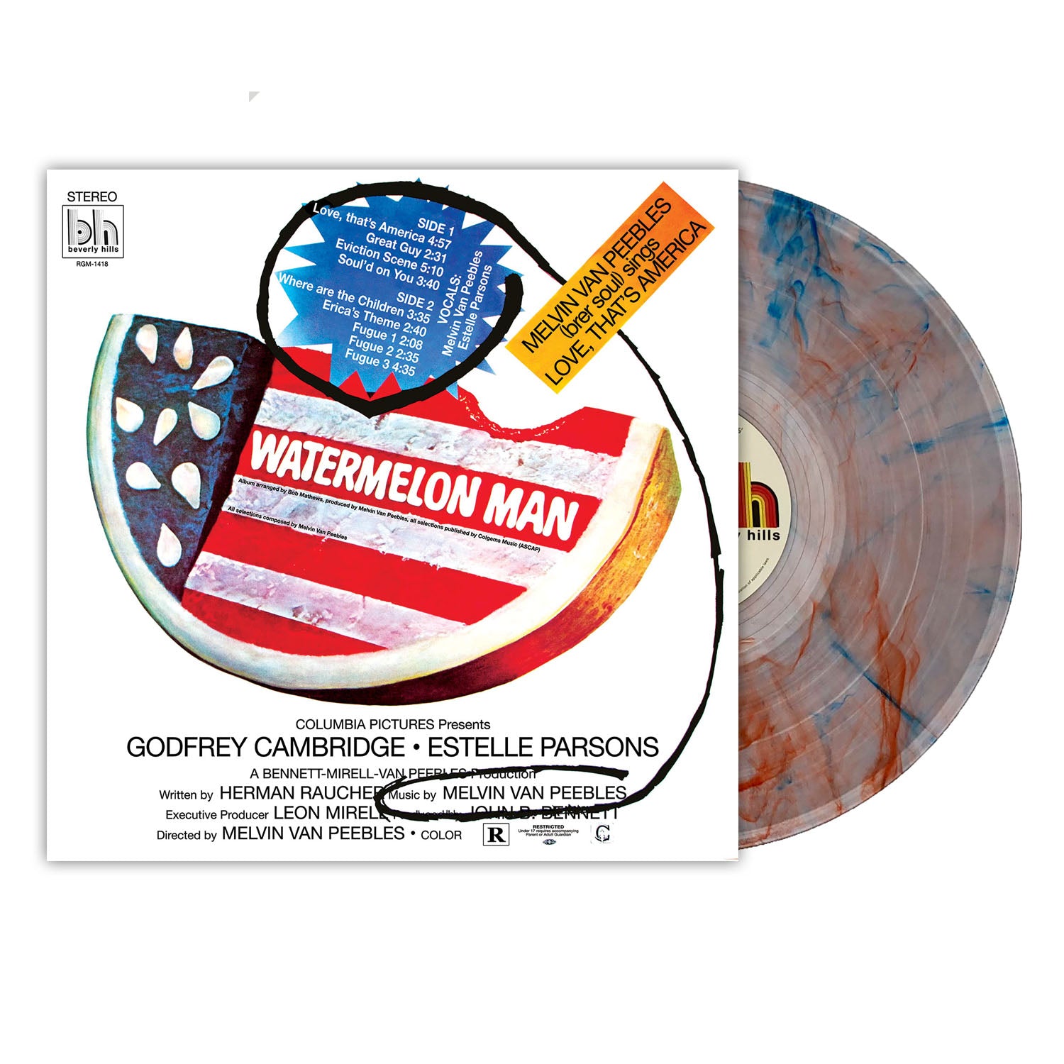 Melvin Van Peebles: Watermelon  Exclusive Pack Shot