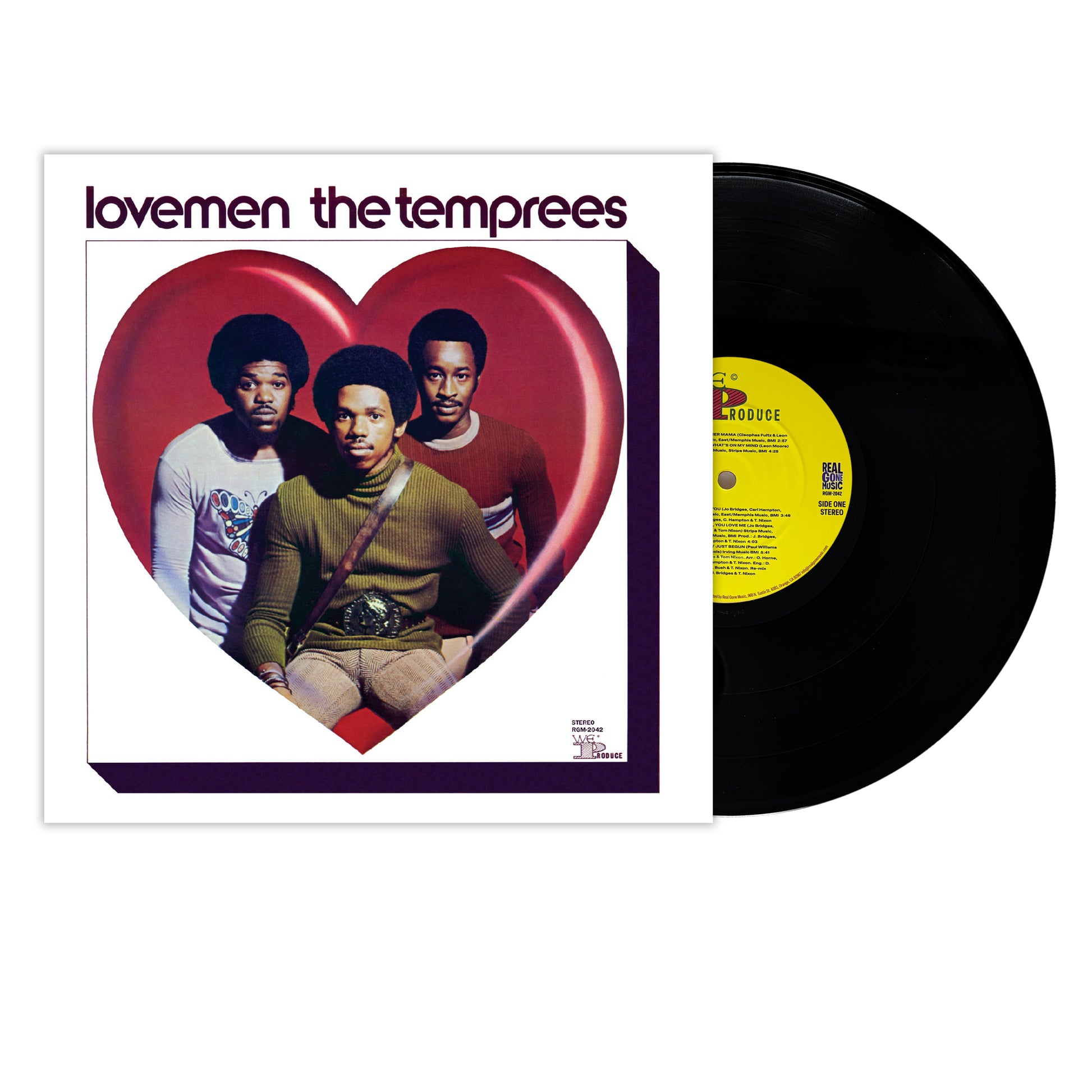 The Temprees Lovemen (All-Analog) Vinyl Black LP