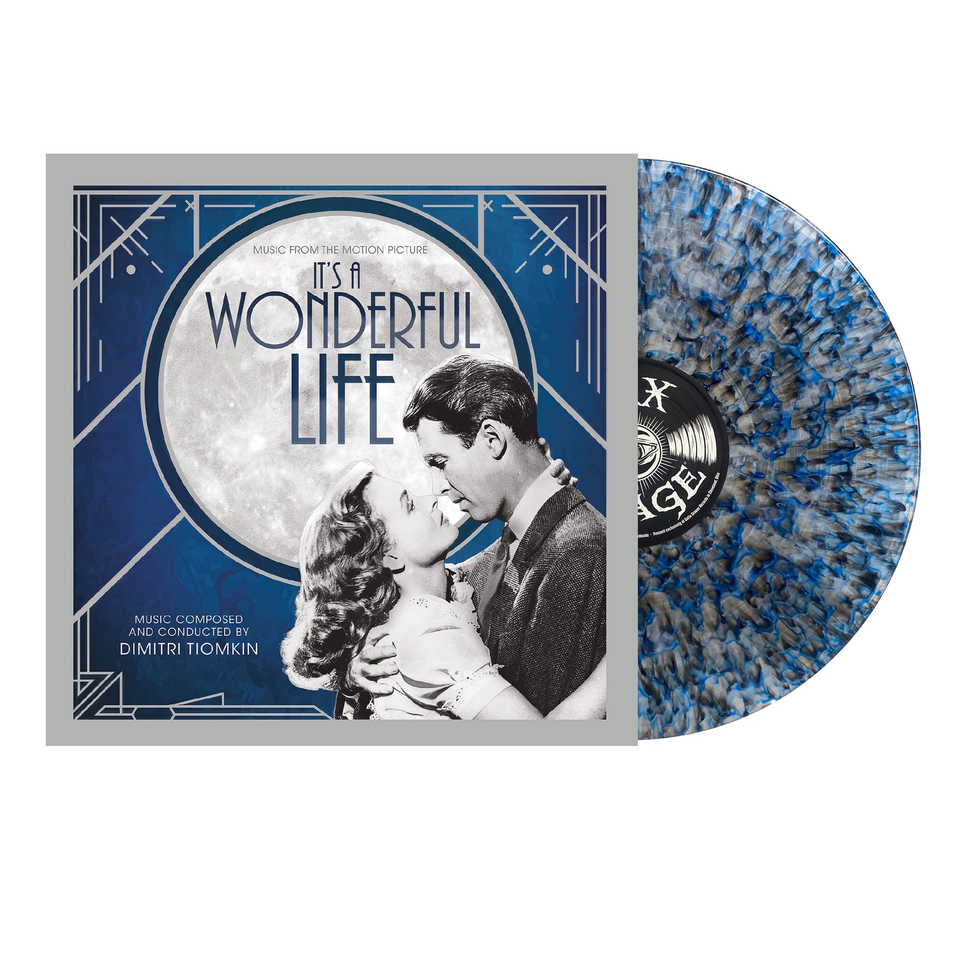 Dimitri Tiomkin It's a Wonderful Life Soundtrack Christmas Vinyl Record Wax Mage
