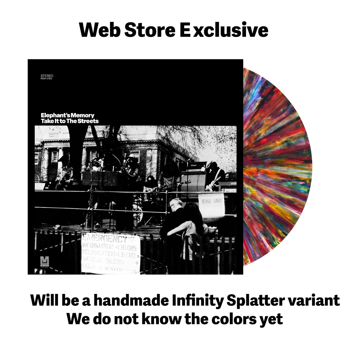 Elephant's Memory Take It to the Streets Vinyl Web Exclusive