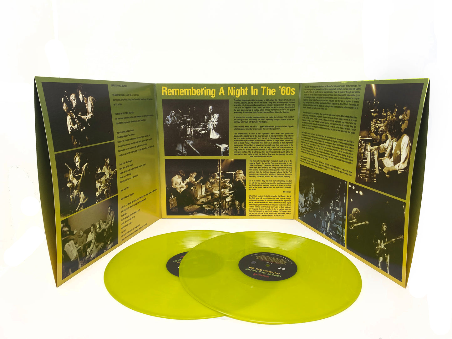 Country Joe & The Fish and Friends Live (2-LP) Pack Shot 2